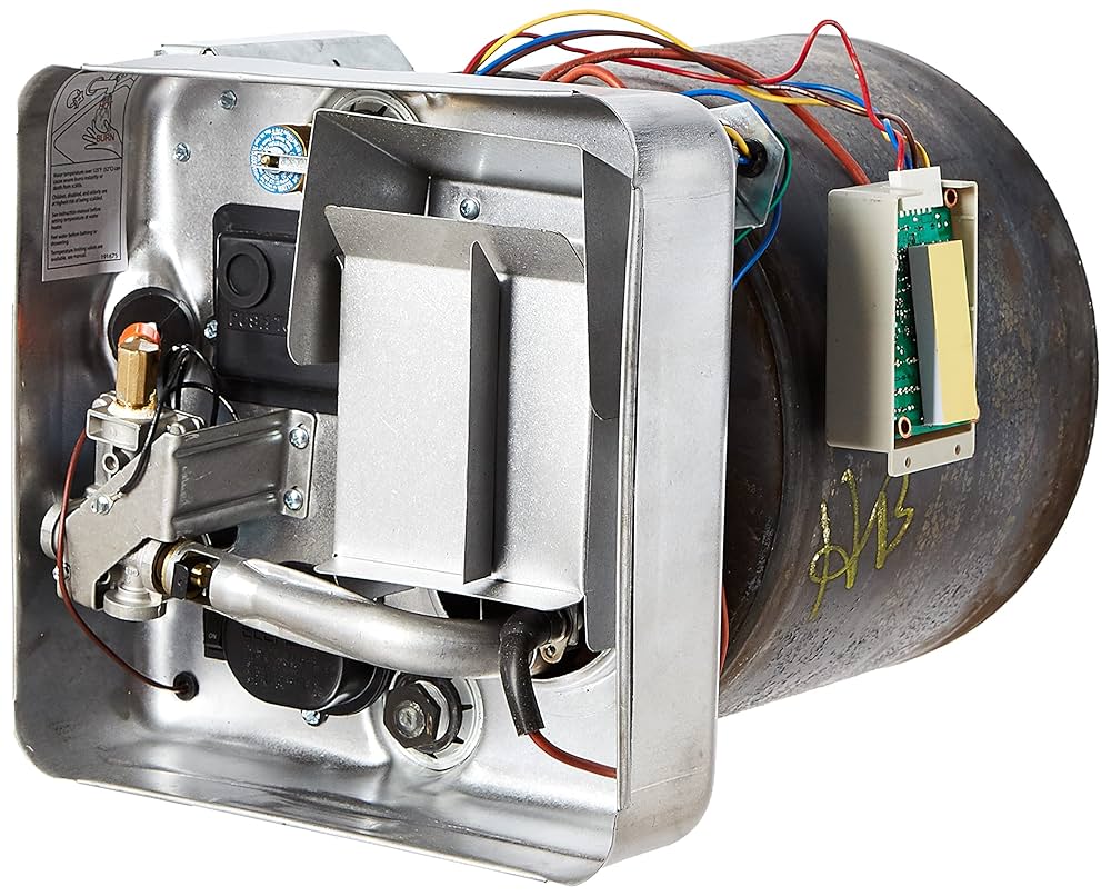Suburban 5239A Water Heater Sw6De W/H 6 Gal Dsi/Elec, Silver
